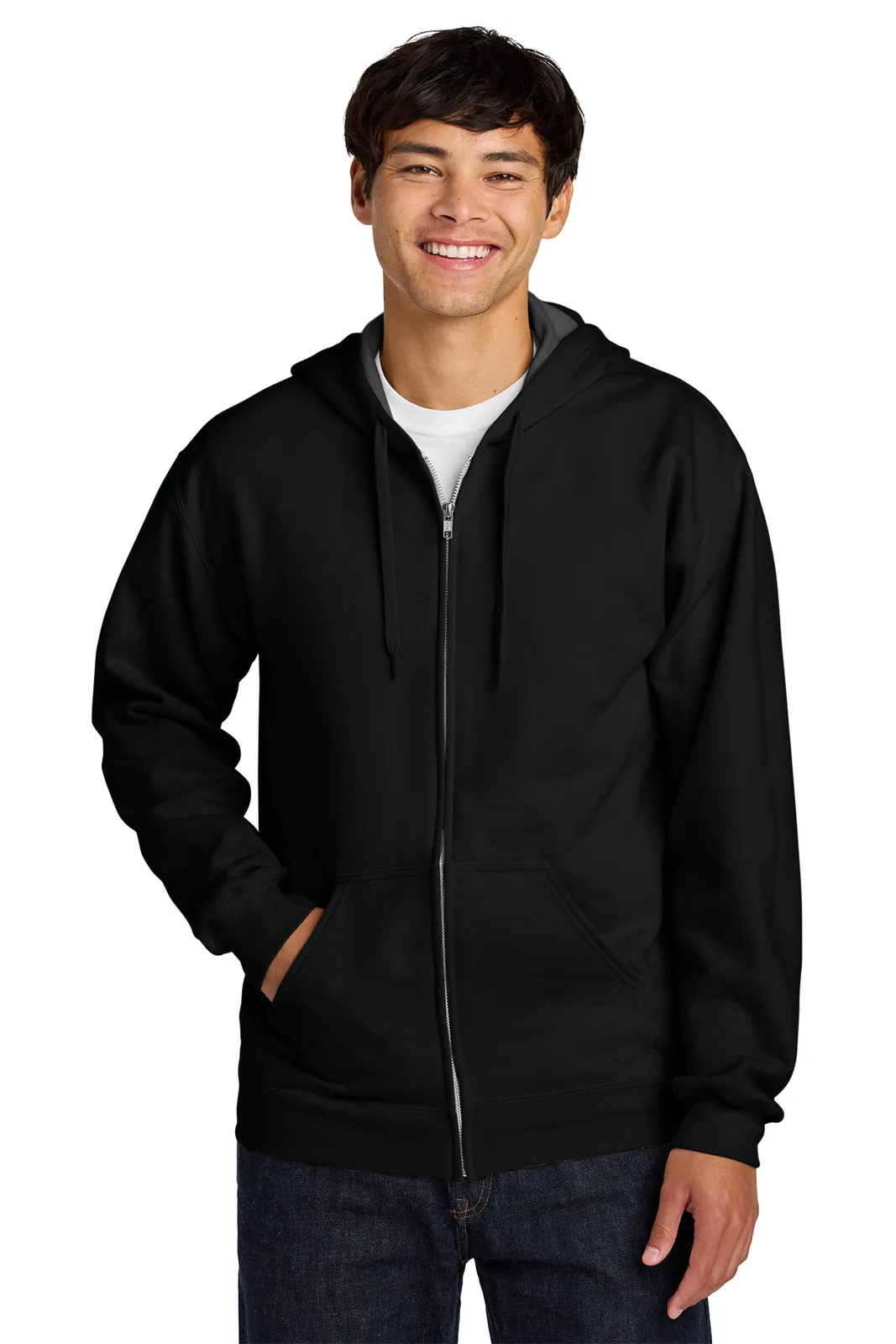 Gildan SF600 Softstyle Midweight Fleece Full-Zip Hoodie